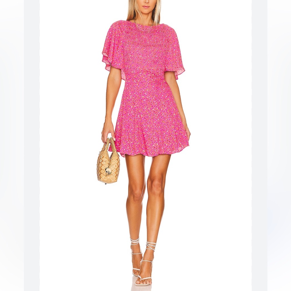 Free People Florence Mini Dress in Femme Combo size XSmall